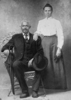 Frank Butler Black and wife, Sally Barfield Black