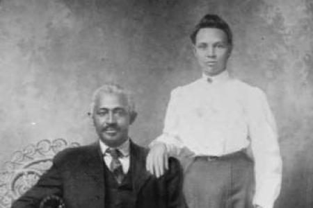 Frank Butler Black and wife, Sally Barfield Black